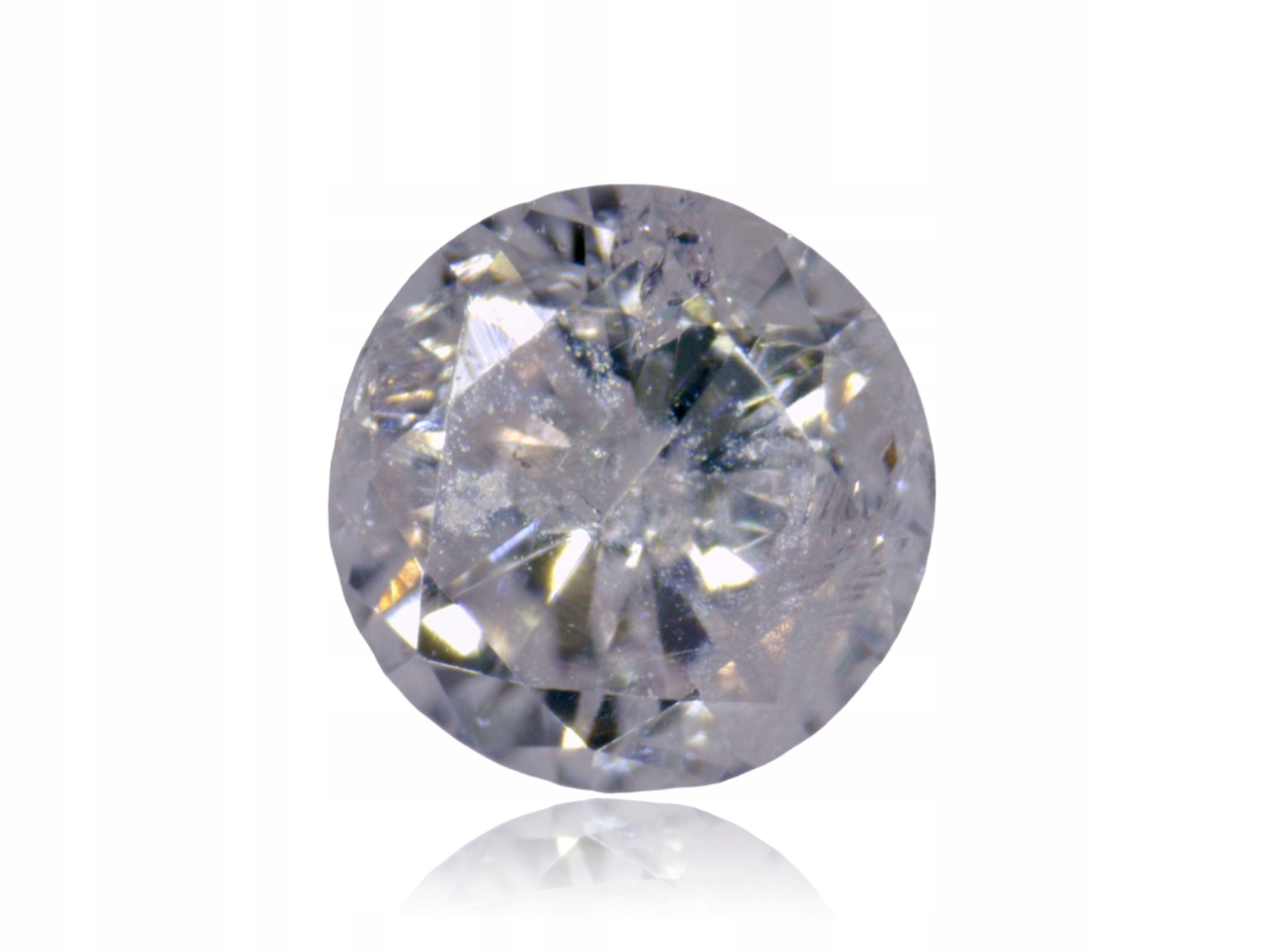 Přírodní Diamond 0.03ct Grey Briliant I3 eCertifikát Wbd