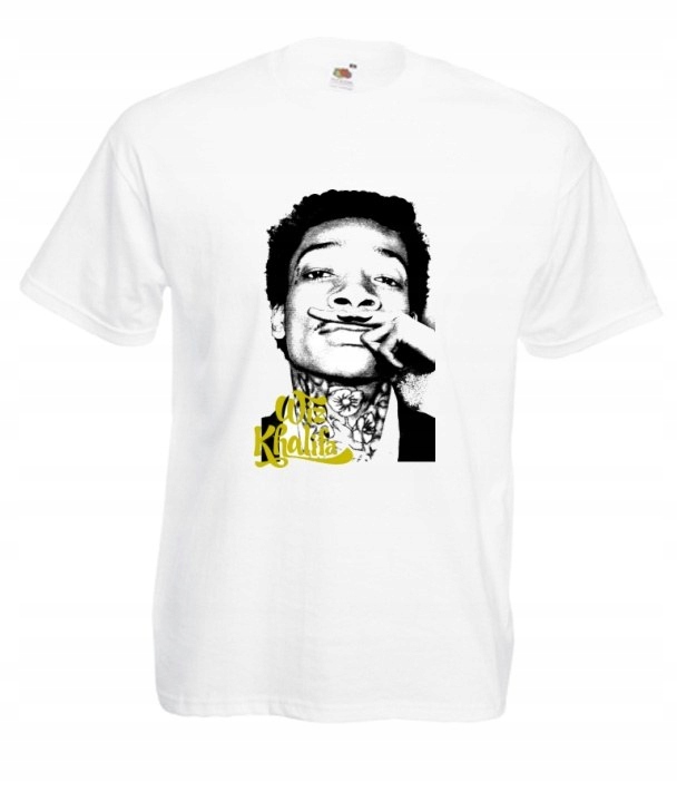 

Koszulka Męska Wiz Khalifa Gang Bang Wzory