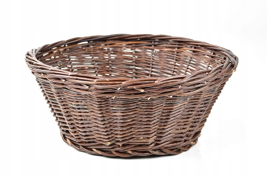 Doniczka wiklina na kwiaty balkon do ogrodu ⌀ 40cm Kod producenta DONW2540