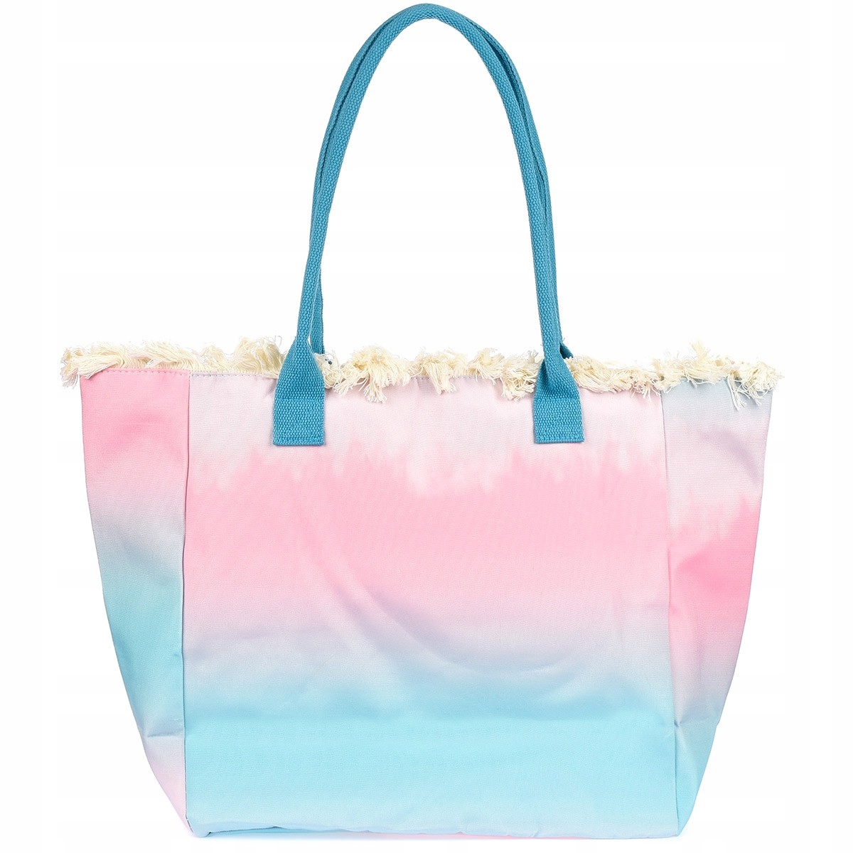 Duża torba plażowa boho torebka summer lekka zamek Marka bez marki