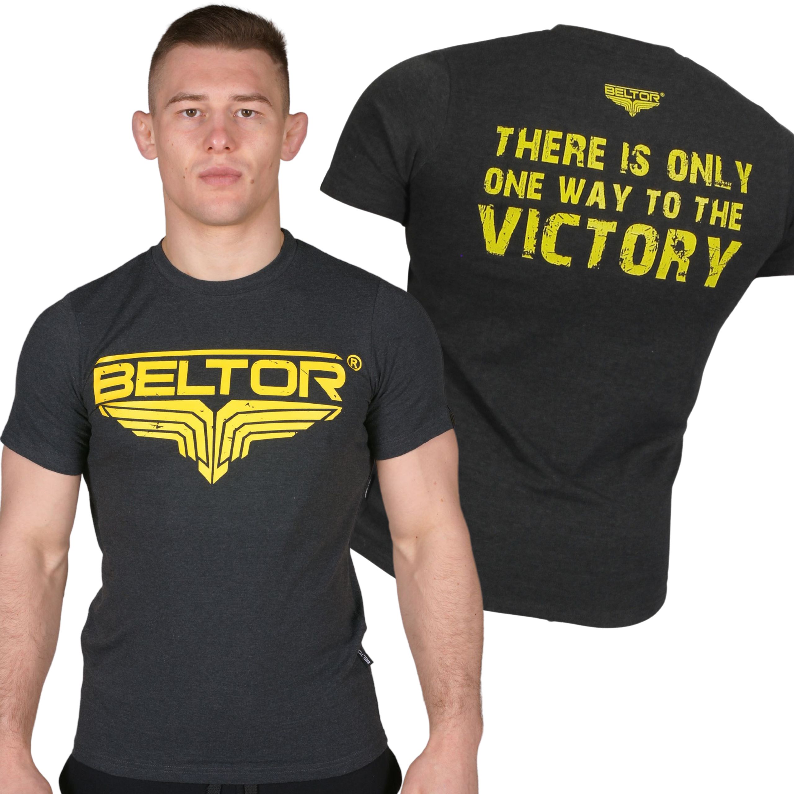 Beltor Koszulka Męska There Is Only One Way T-shirt Sportowy Roz XL Bawełna