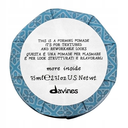 Davines More Inside Forming Pomade pomáda na vlasy pro lehkou fixaci 75 ml