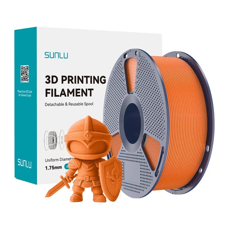 Filament Sunlu Pla+ 1.75mm 1kg (słoneczny pomarańczowy)