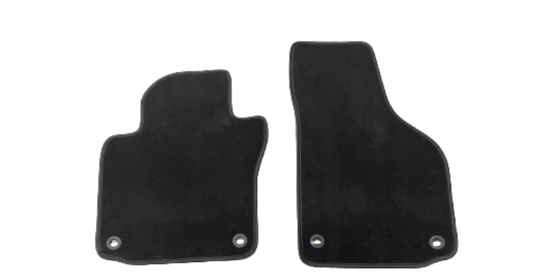 

Dywaniki welurowe pod model Grube 10mm Przody