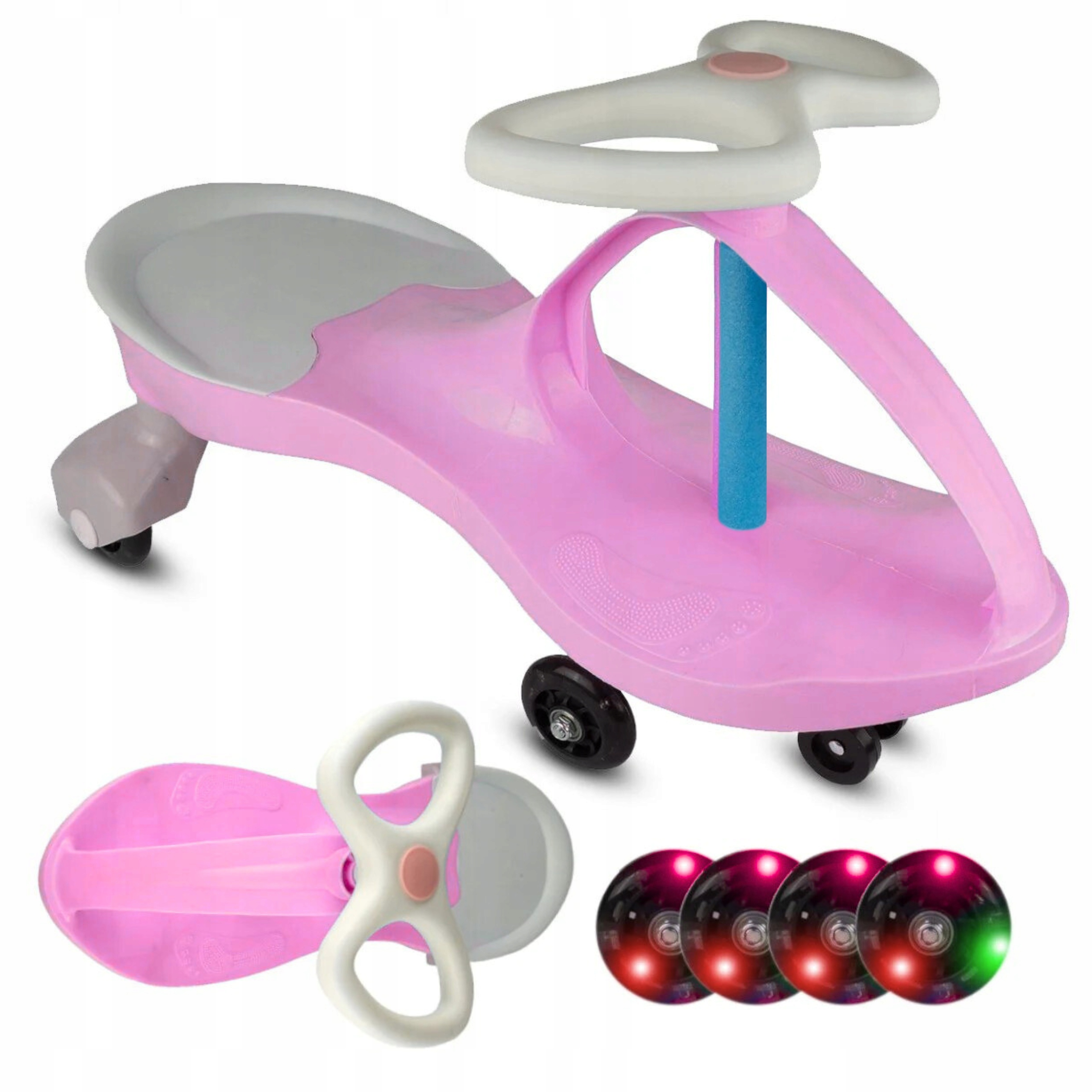 Jeździk Grawitacyjny Auto Pchacz Pojazd Grawitacyjny Dla Dzieci Kółka Led