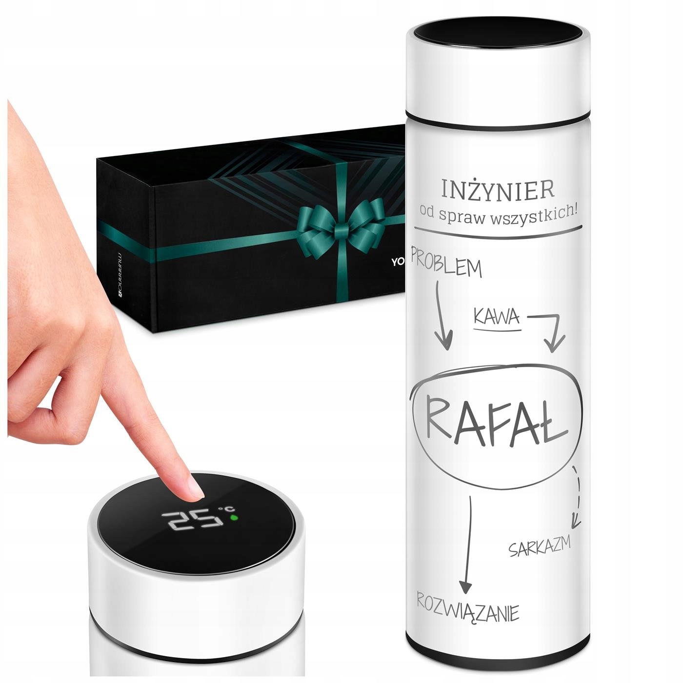 

Kubek Termiczny Biały Dla Niego Grawer