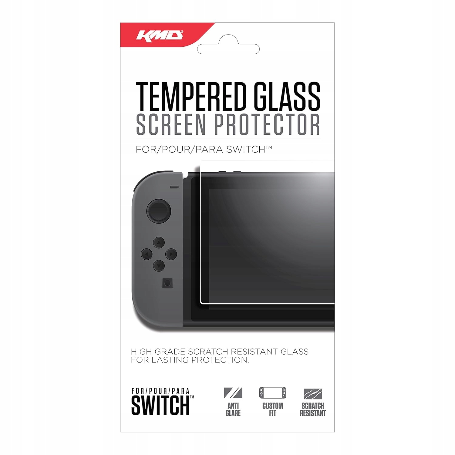 Szkło Hartowane na konsolę Nintendo Switch KMD Premium Tempered Glass