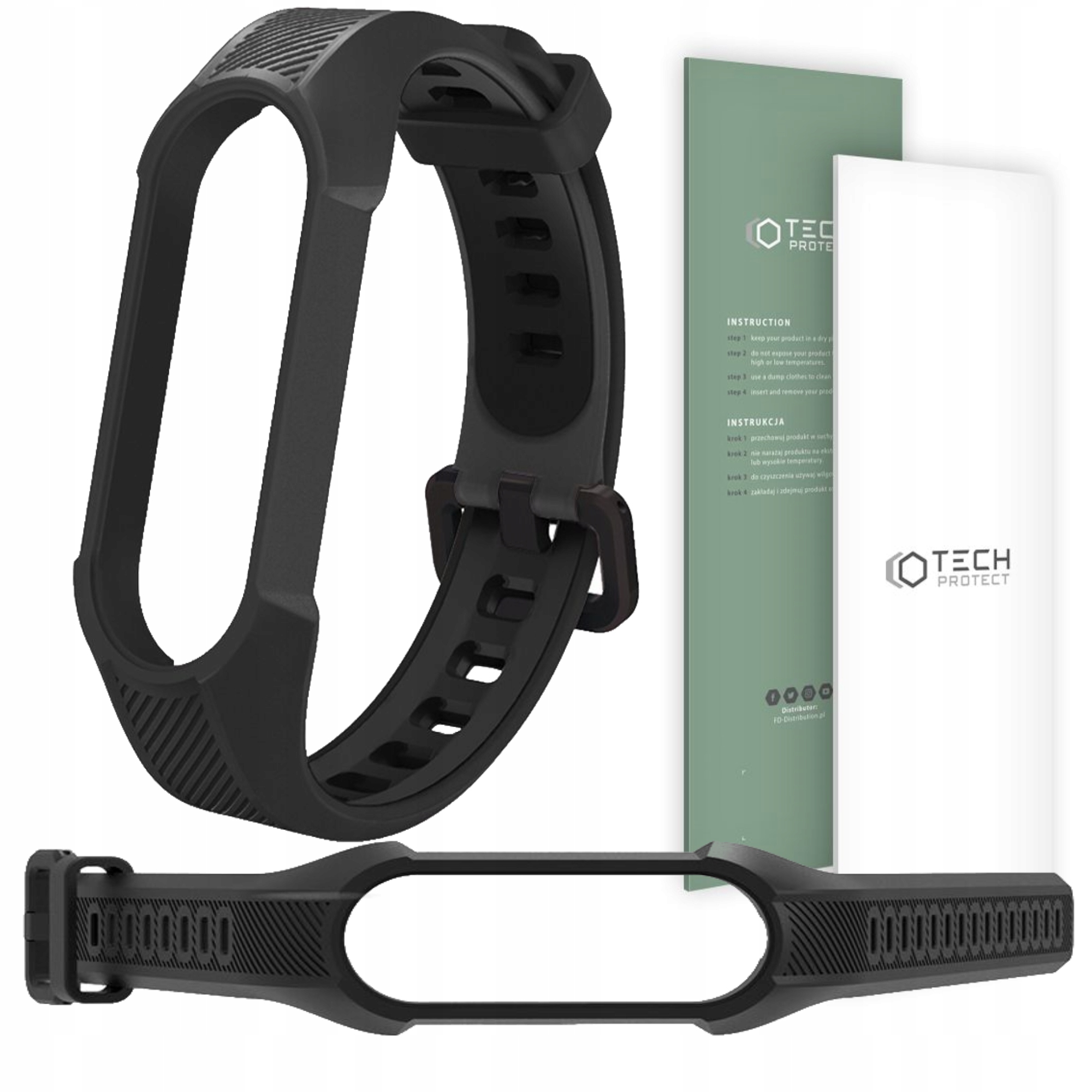 

Tech-protect Armour Pasek Opaska Do MI Band 5 6