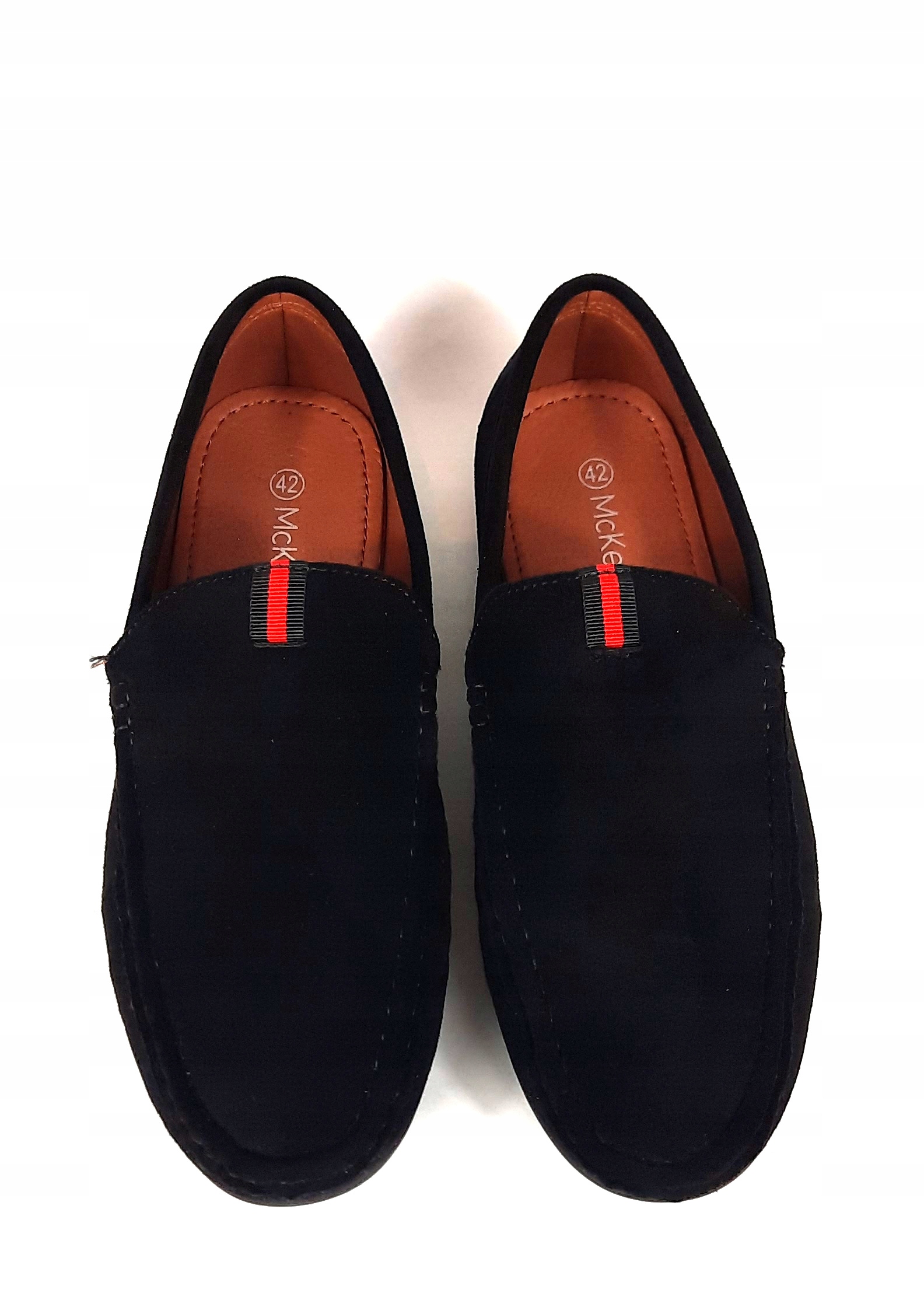 MCKEYLOR 2260 mokasyny męskie zamszowe czarne 45 Kod producenta 23-2260 BK