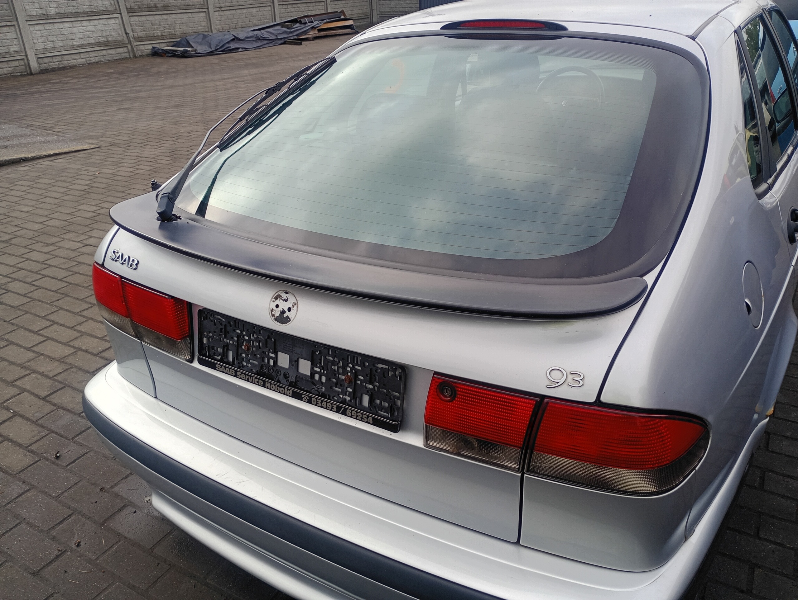 trunk door boot rear rear part Saab 93 9-3 98-02 code lakieru 268