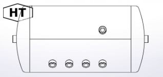 ZBIORNIK POWIETRZA 36 LITRÓW 300x609 DAF 95XF/XF105<> EAN (GTIN) 5906574700702