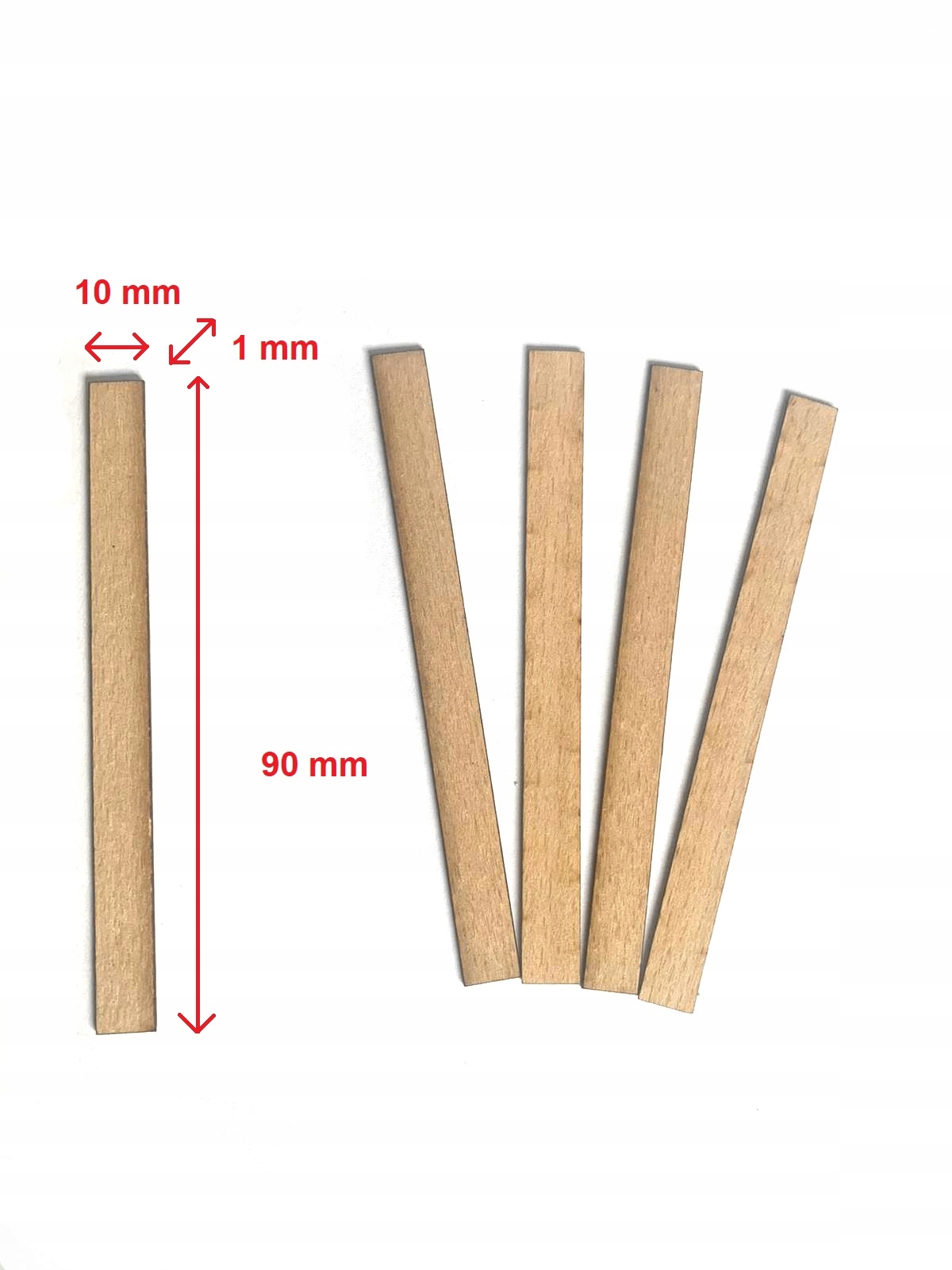 

Knoty drewniane Knot drewniany 90 x 10 x 1 m