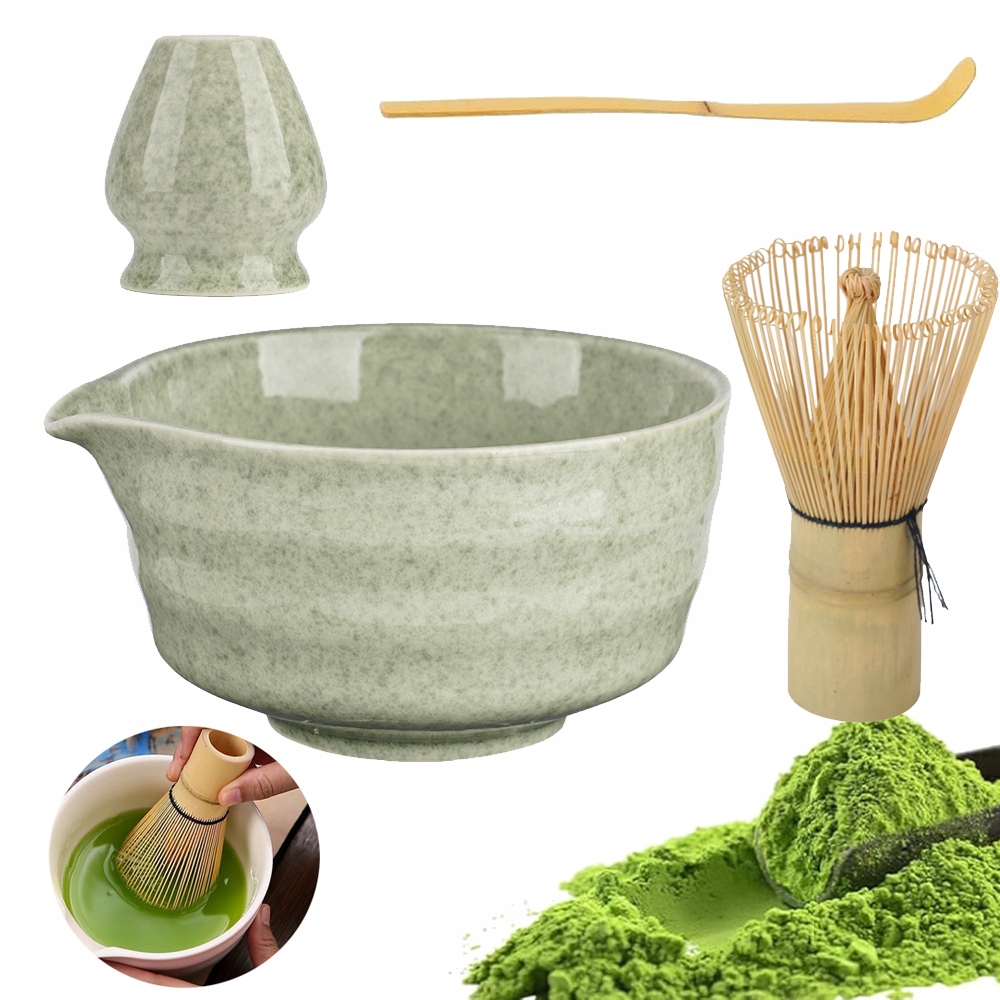 Sada Na Čaj Matcha, Sada Metel Matcha, Keramická Sada Misek