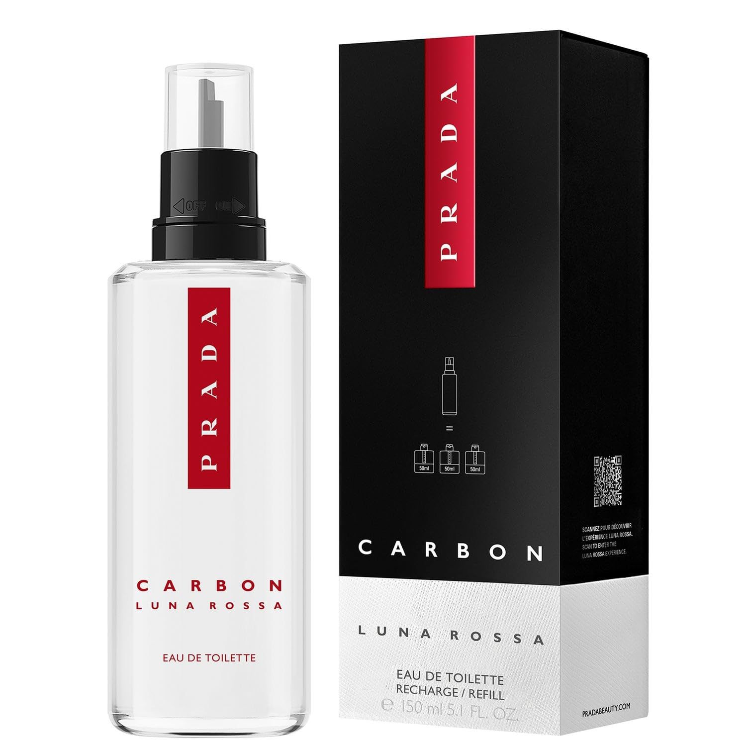 Luna Rossa Carbon Toaletní Voda N P Objem: 150 ML