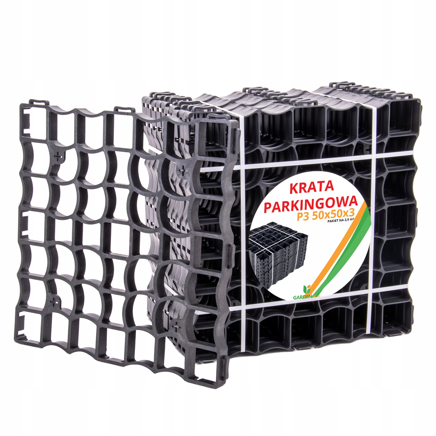 

Eko kratka parkingowa ogrodowa 50x50x3 10 szt.