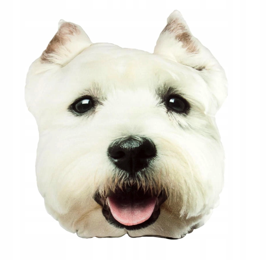 

Poduszka 3D poducha z psem Westie west
