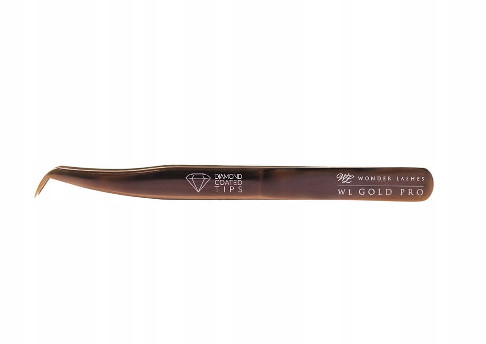 

Pęseta do rzęs Swan Diamond Gold Pro