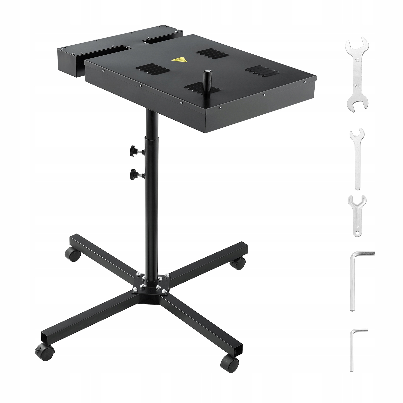 Levně SucceBuy Sušák na oblečení 3000W 45x45CM s regulací výšky se stojanem