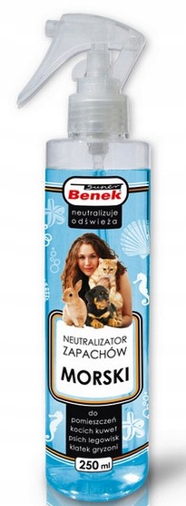 

Benek Neutralizator Spray Morski 250ml
