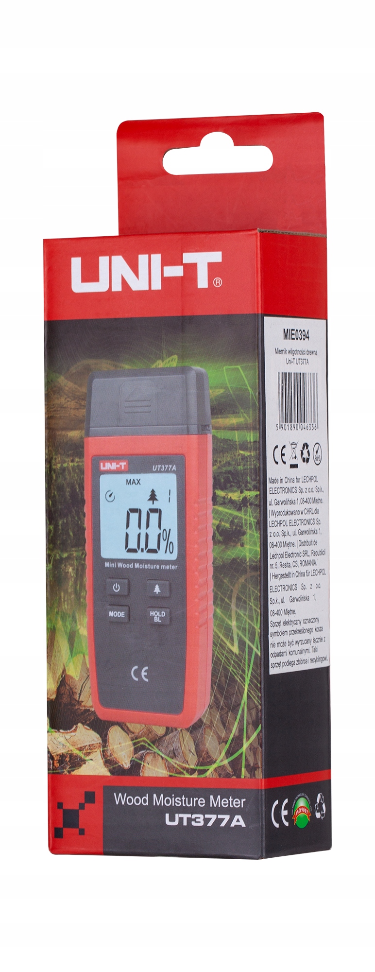 Miernik wilgotności drewna Uni-T UT377A Model MIE0394