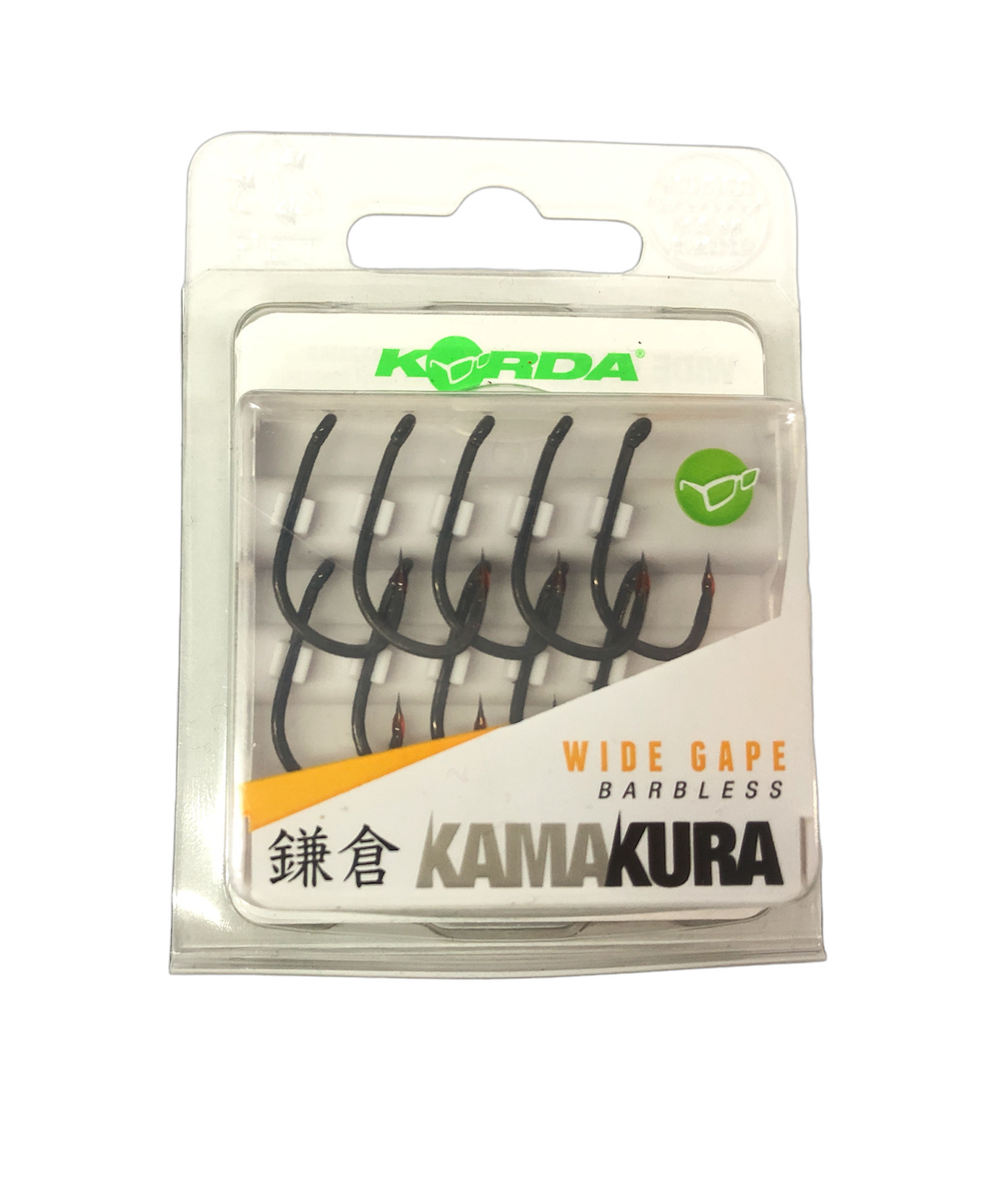 Korda Haki Kamakura Wide Gape r.8 Barbless 10szt.