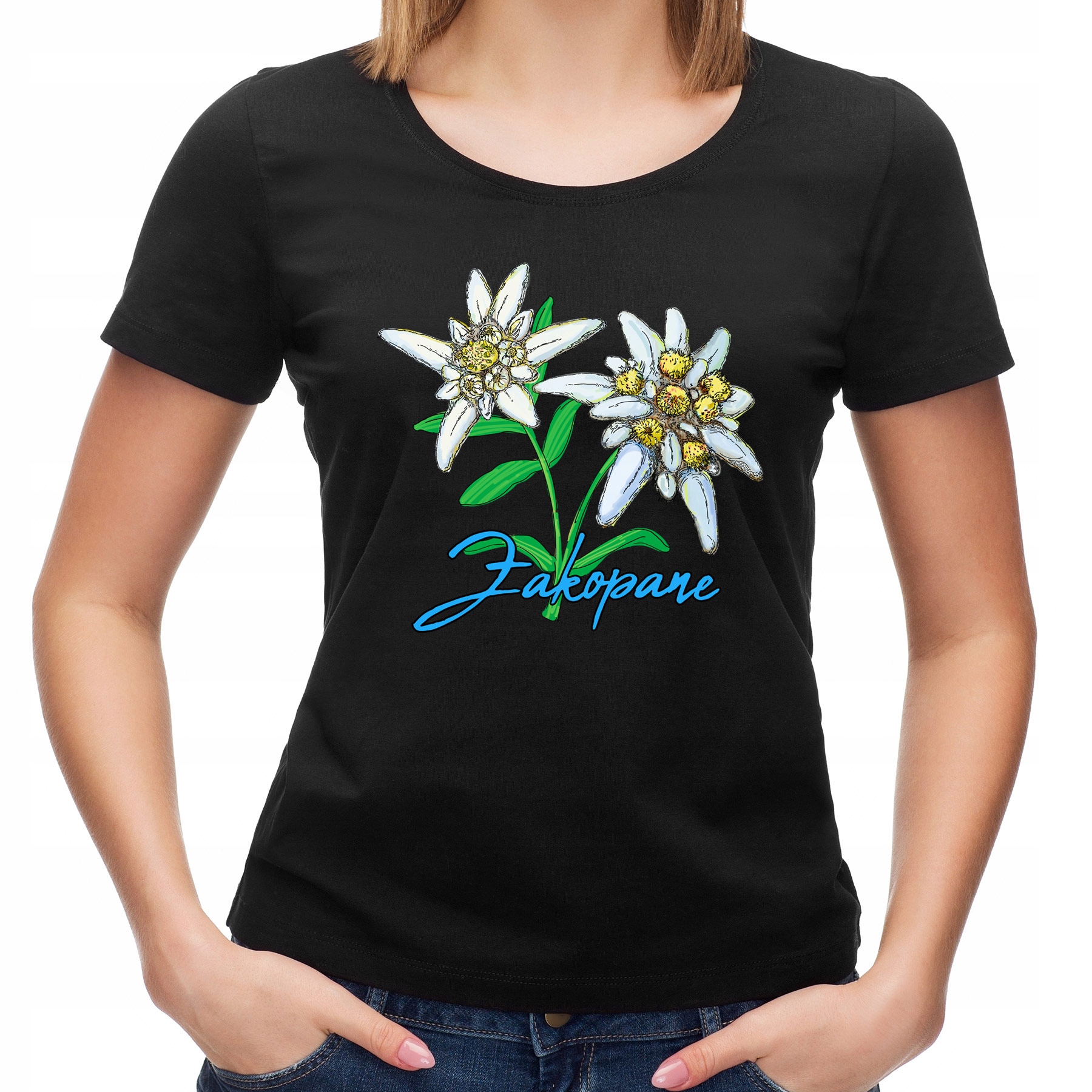 

Koszulka Zakopane Szarotki Kolor (L):: XL,: czarny