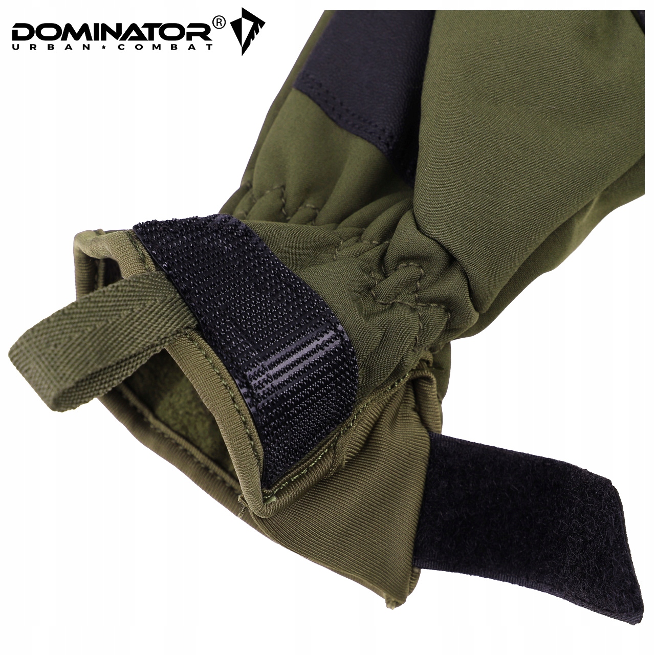 RĘKAWICE TAKTYCZNE SOFTSHELL DOMINATOR OLIVE XL Model Rękawice Softshell