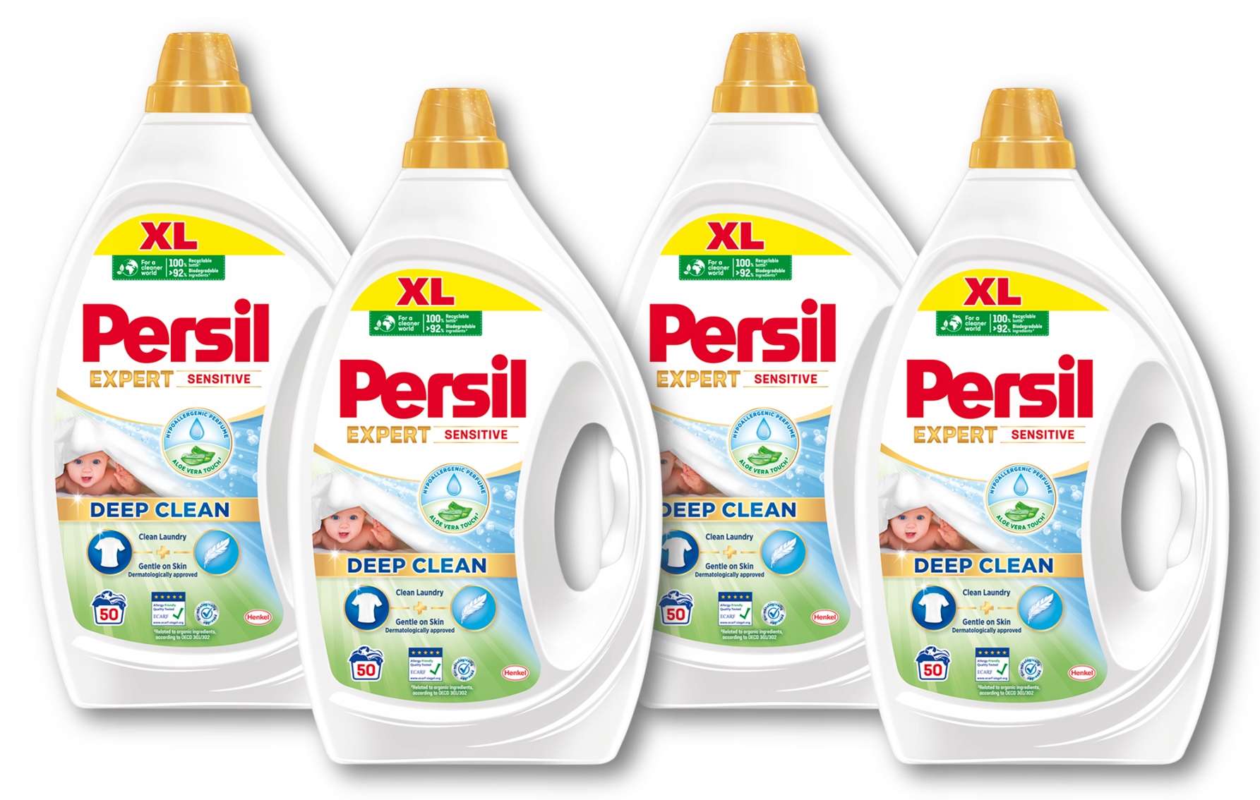 Levně Persil Gel Expert Sensitive do białego 4x2,25L