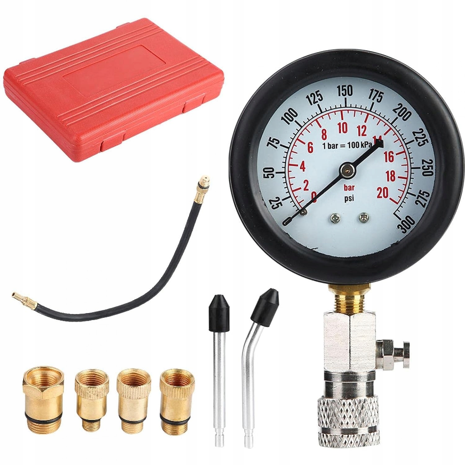 Merač Kompresného Tlaku, Úroveň Kompresie Vstrekovacieho Motora, Benzín