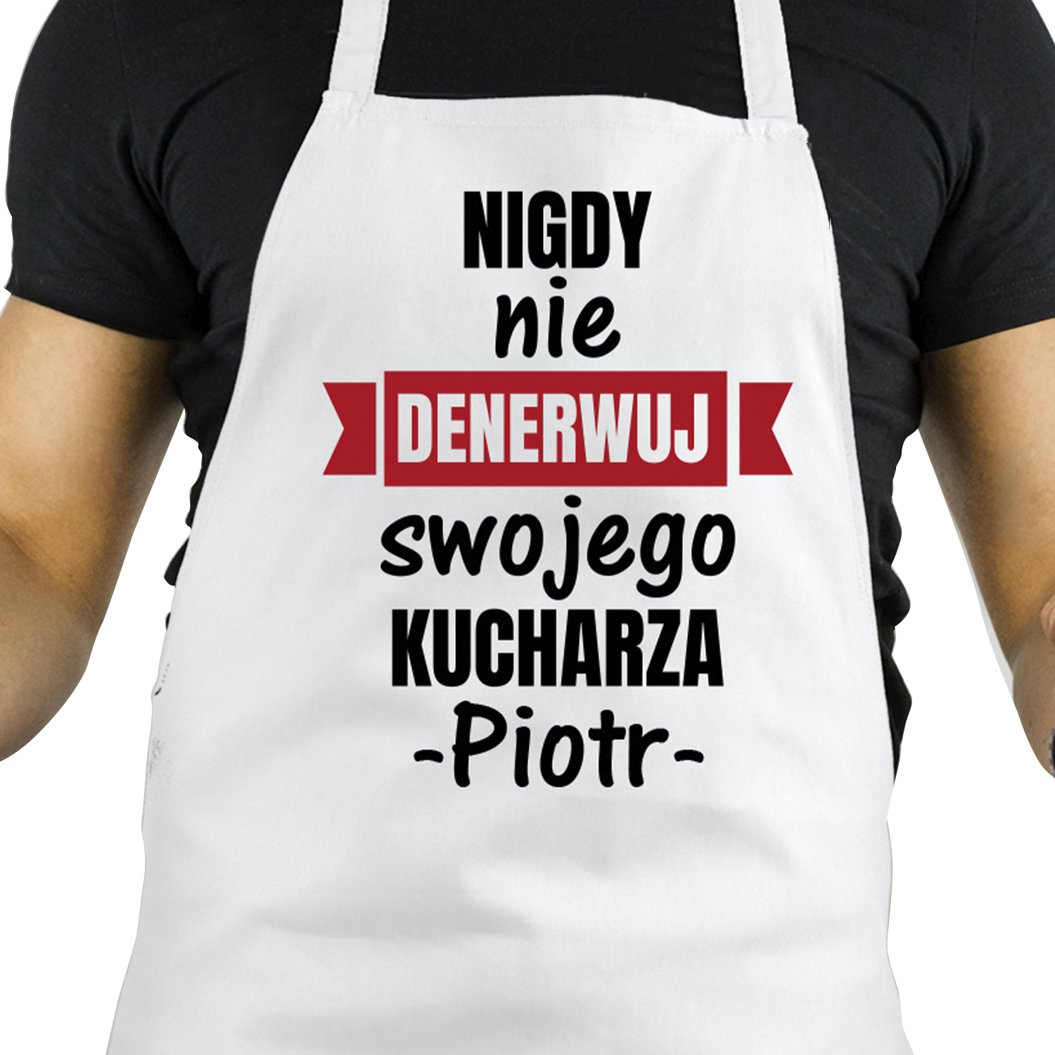 

Fartuch kuchenny męski Nadruk Na Urodziny