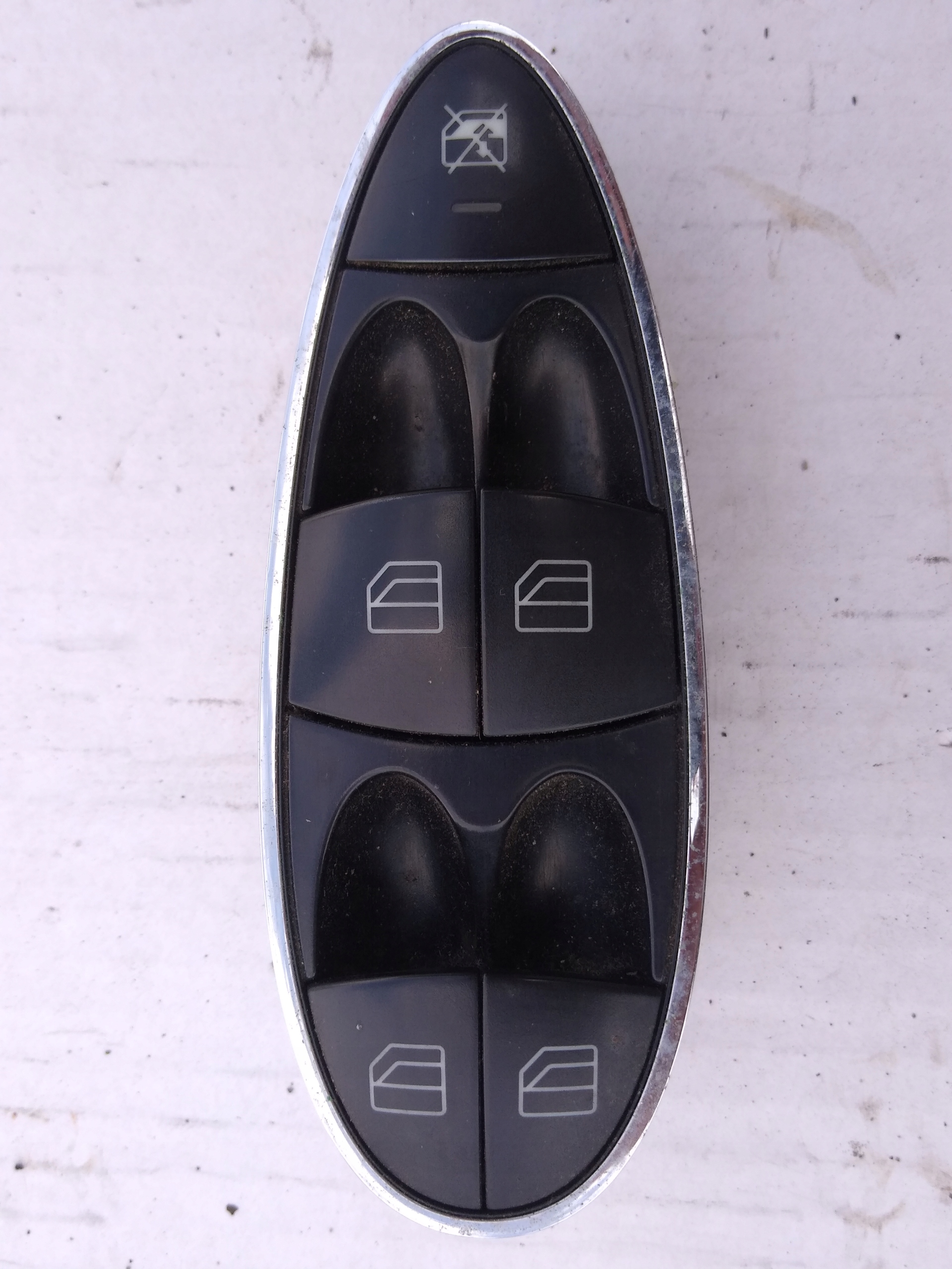 panel ovládání okna A2118219951 MERCEDES E W211