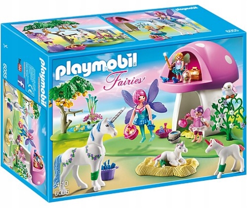 

Playmobil 6055 Las wróżek z jednorożcami domek