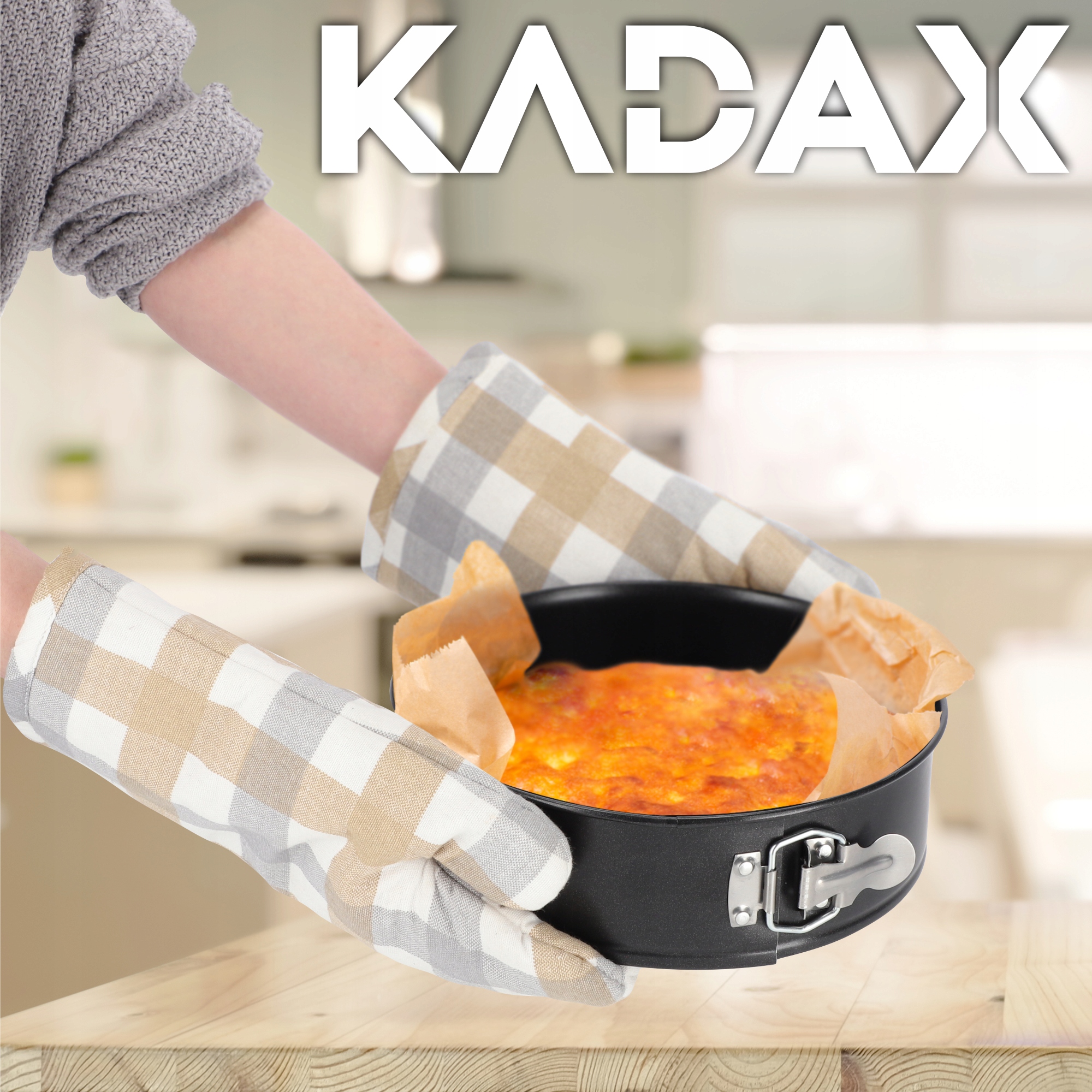 TORTOWNICA OKRĄGŁA 24cm FORMA BLACHA DO PIECZENIA NIEPRZYWIERALNA Materiał inny