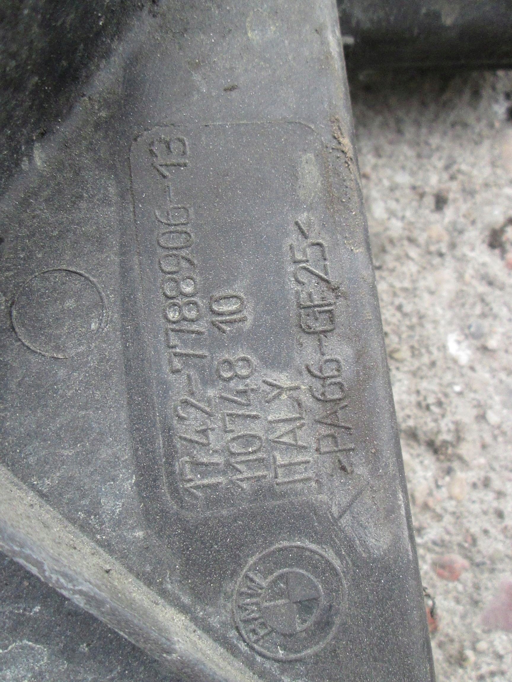 BMW E90 320D E87 118D ventilátor chladiča vody