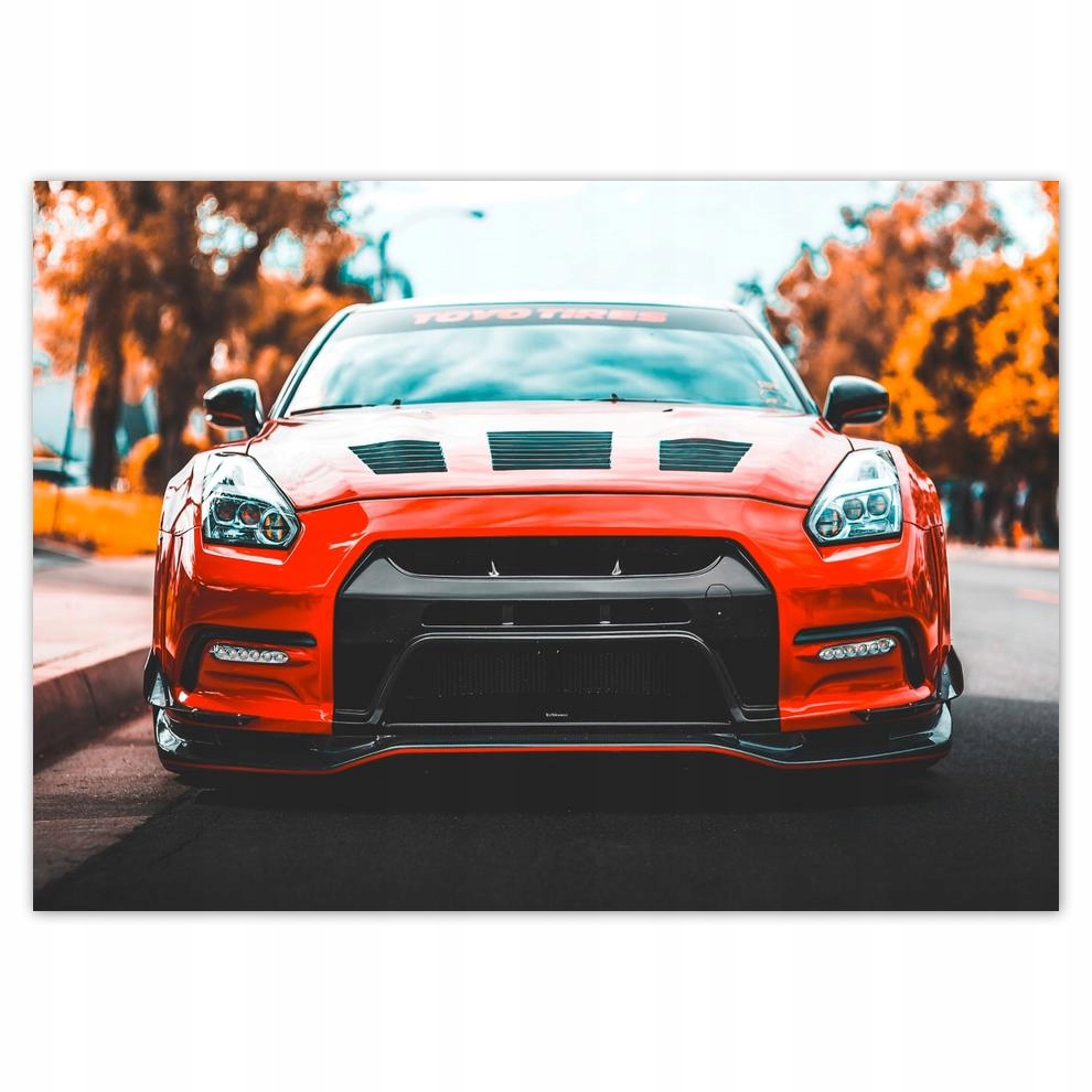 

Naklejki 70x50 Nissan Gtr 2017
