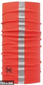 BUFF THERMAL CHUSTA UNIWERSALNA R-SOLID RED FLUOR