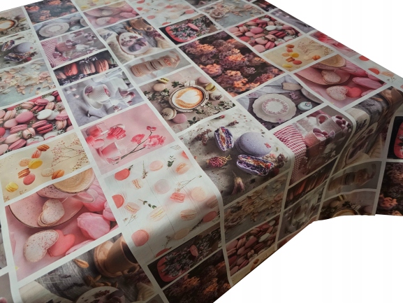 OBRUS CERATA SŁODKA KAWA CIASTECZKA NA WYMIAR METRY Marka inna