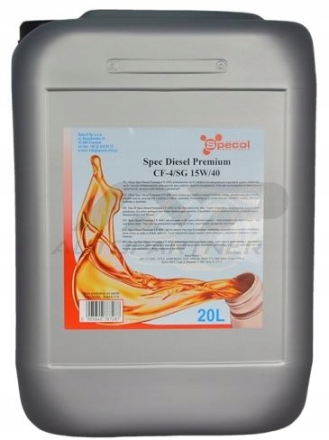 Olej Specol 5W40 20 l Premium C3 Sn+/sm/cf 5