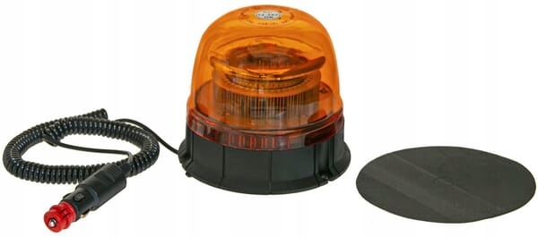 Blesková Lampa 24W 12/24V Led Na Magnet Se Zástrčkou