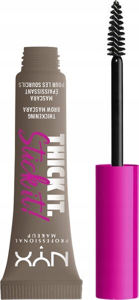 Nyx Professional Makeup Thick It. Stick It! Řasenka na obočí Černá