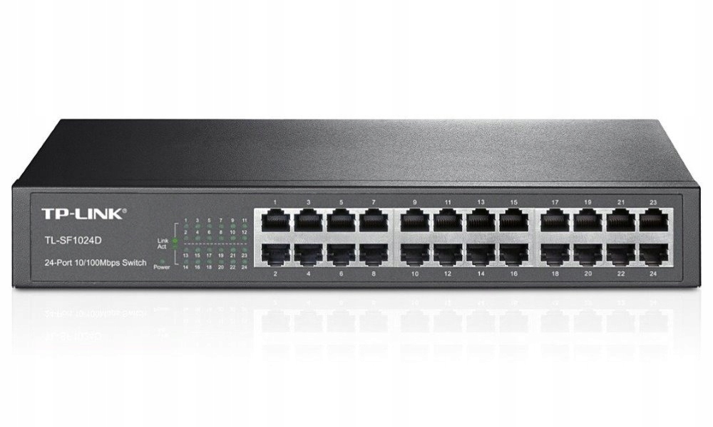 TP-Link TL-SF1024D switch 24x 10 100Mbps 13 "desktop rackmount
