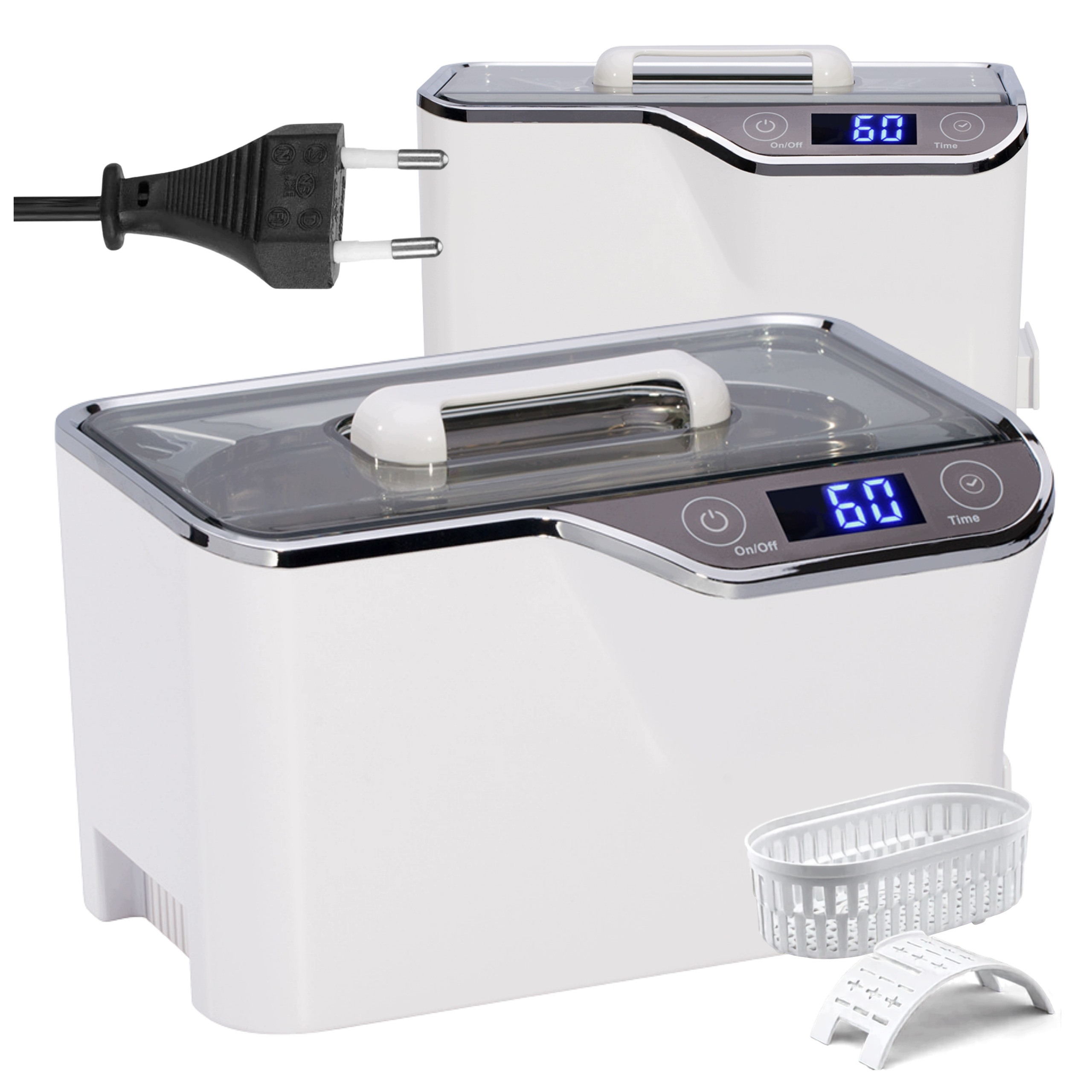 Kosmetická Ultrazvuková Myčka Na Šperky Frézy Sterilizátor 50W 0.6L