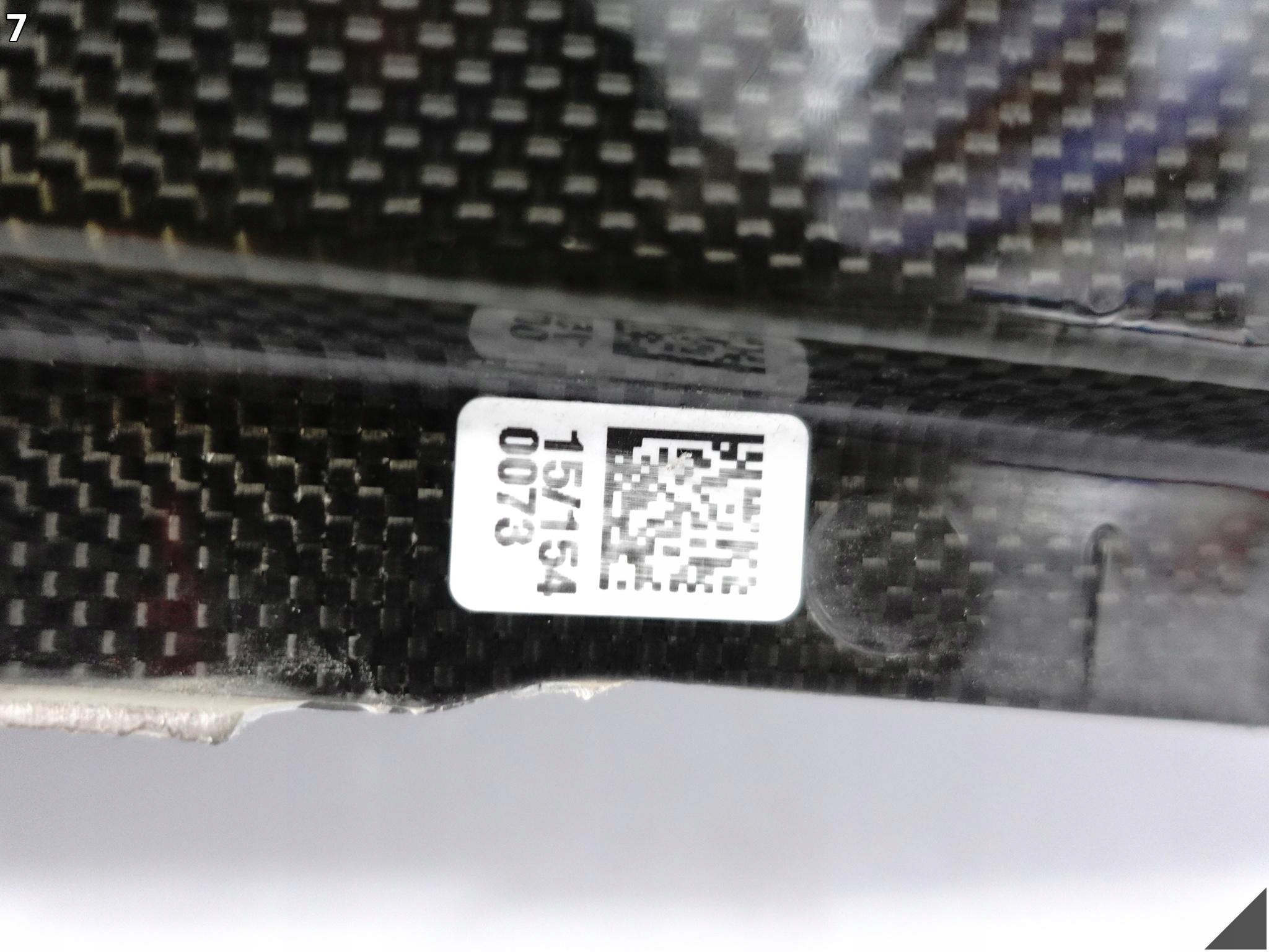 BMW M4 F82 M-POWER FULL CARBON dach blende abdeckung abdeckung blende abdeckung dach