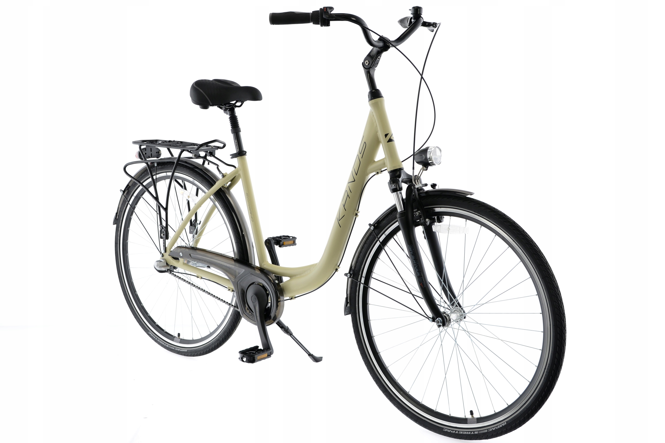 Rower miejski 28 Kands Soprano 3 Biegi beżowy 19