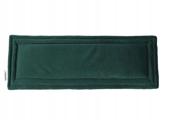 Podložka Pelíšek Pro Psa Kočku Velvet Lahvově Zelená Barva Mimiko 25X70 CM
