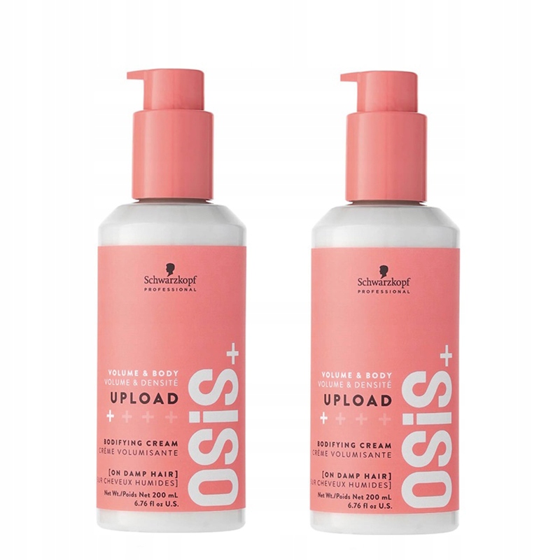 Schwarzkopf Osis Upload Volume krém 2 x 200 ml dodávající vlasům objem
