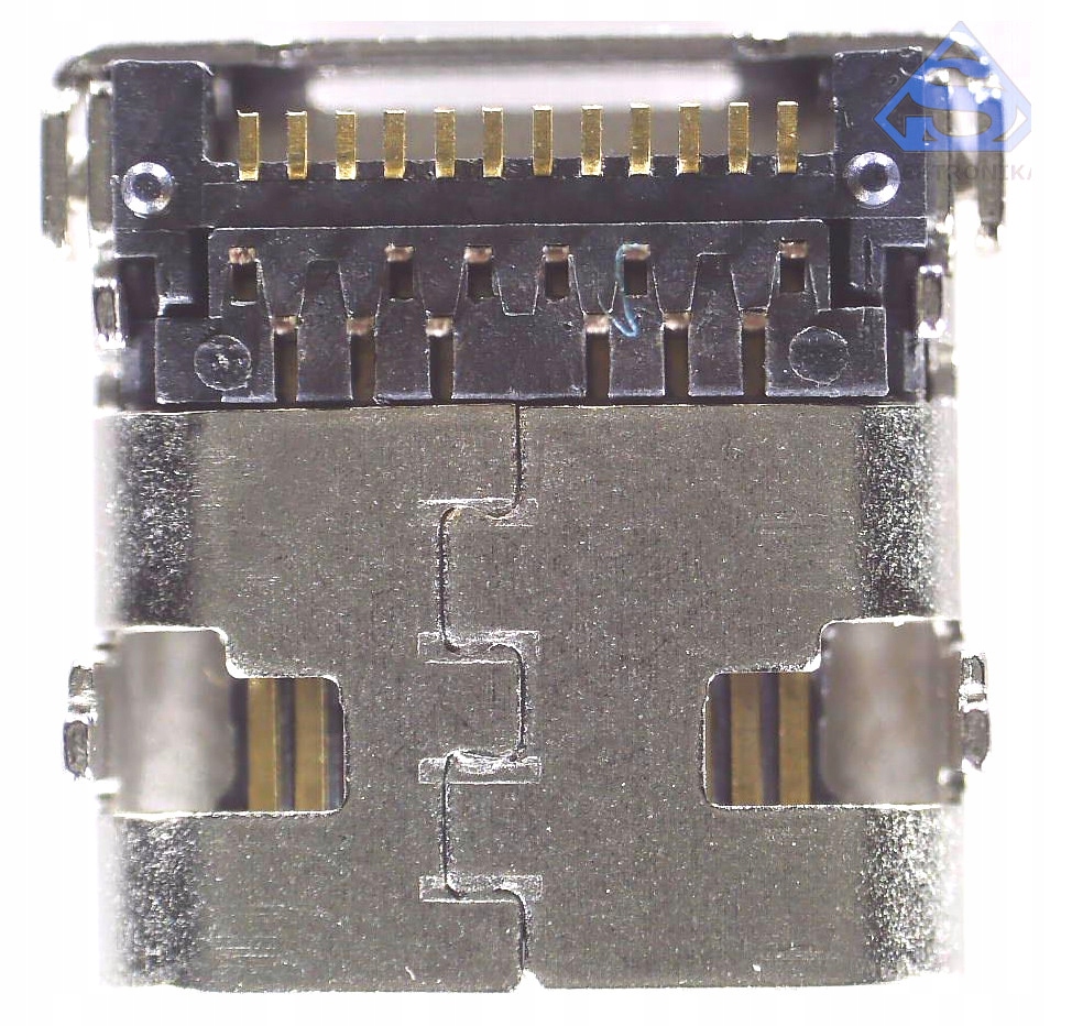 

Gniazdo usb typ C montażowe Pcb Smd 24pin Tht