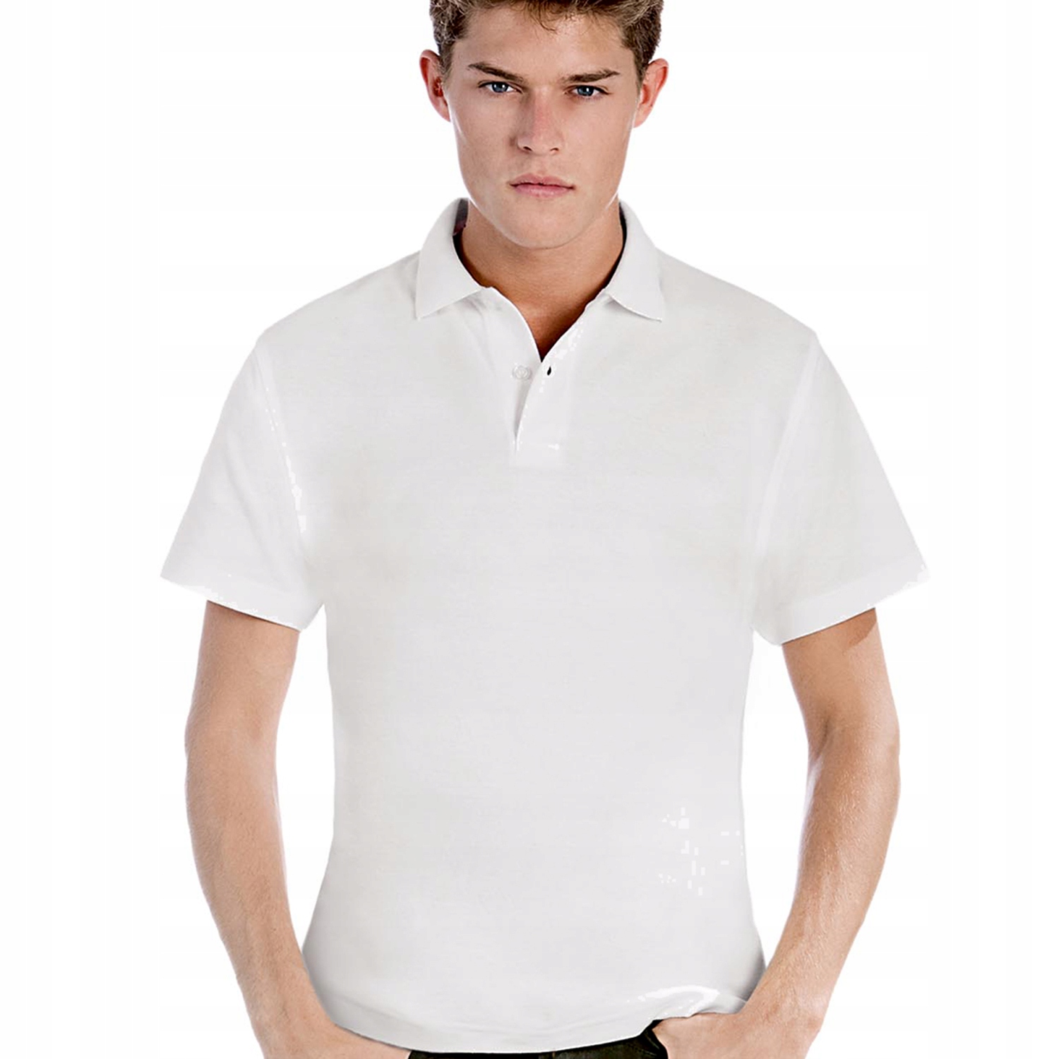 

Koszulka Polo B&c ID Bawełna Ring Spun whi L