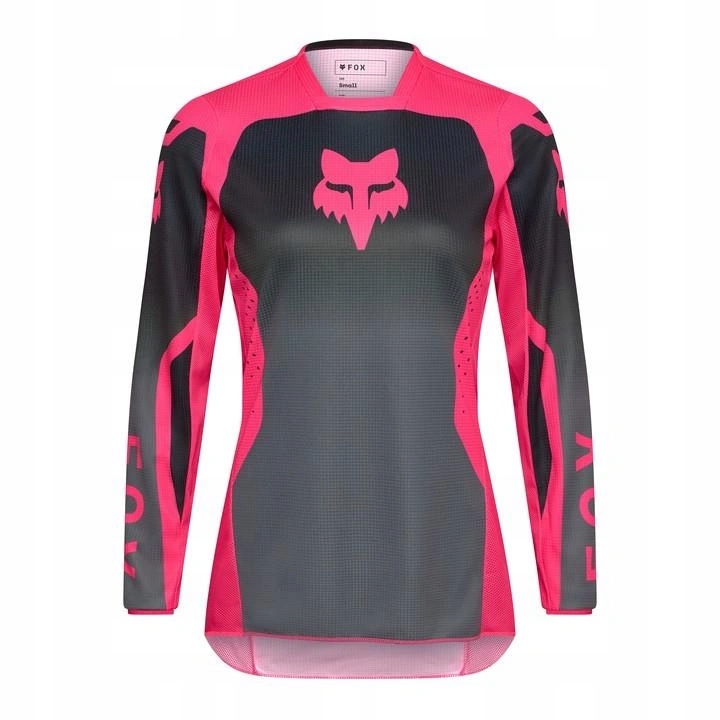 Bluza cross damska Fox Lady 180 Shield Black/pink czarny różowy Gratisy