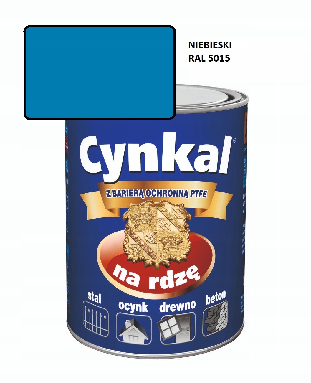 Univerzální Barva Cynkal 10L Modrá Ral 5015